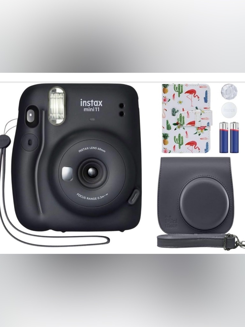Fujifilm Instax Mini 11 Instant Camera - Charcoal Gray